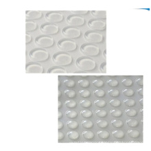 China manufacturers Customized clear adhesive pads silicone pads